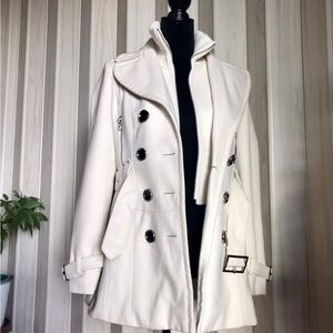 Miss Sixty Cream Trench Coat